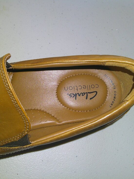 Clarks Collection Slip-On Loafers Brown Dress Shoes Men’s 11M Preppy Classic main image 6